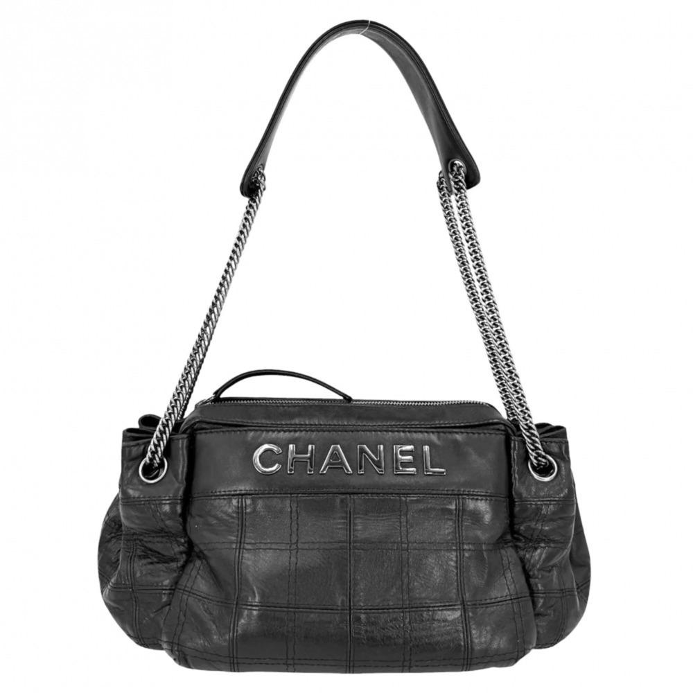 CHANEL Black Leather Bag